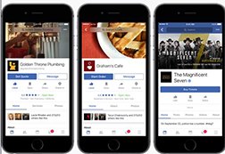 那个做社交的Facebook现在可以订饭、订电影票了