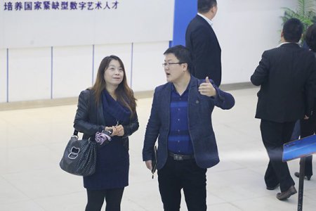 热烈欢迎西安工大刘院长一行莅临我校指导工作