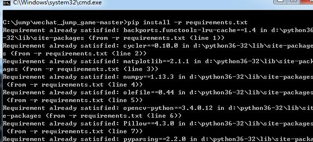 pip install -r requirements.txt