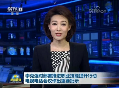 新华教育集团参加全国部署推进职业技能提升行动电视电话会议