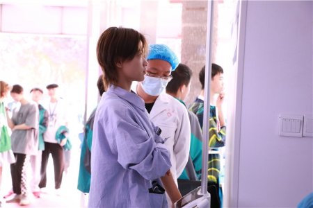 夏秋招订单班入学体检进行中